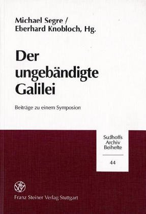 Book cover for Der Ungebandigte Galilei