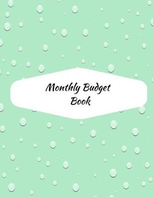 Book cover for Monthly Budget Book