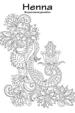 Cover of Henna libro para colorear para adultos 1