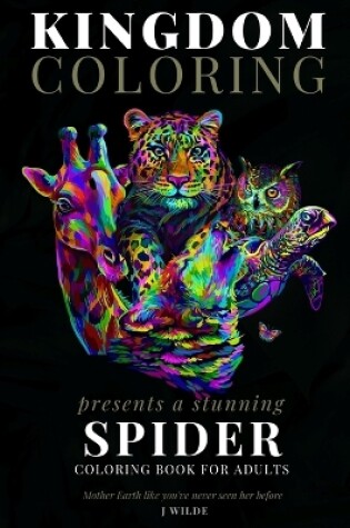 Cover of A Spider Coloring Book for Adults