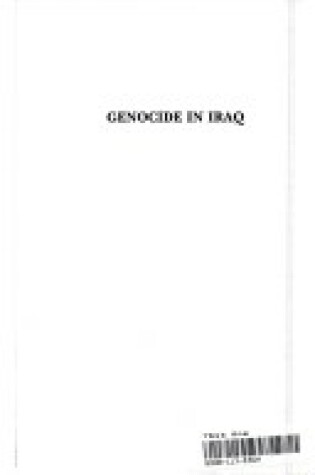 Cover of Genocide in Iraq
