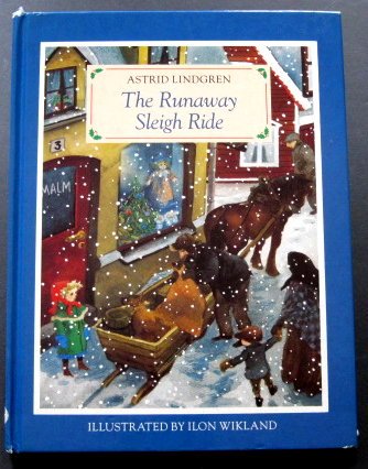 Book cover for The Runaway Sleigh Ride
