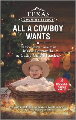 Book cover for Texas Country Legacy: All a Cowboy Wants
