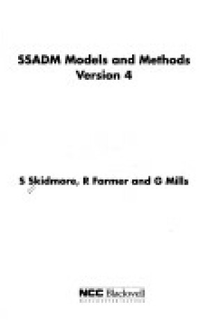Cover of Ssadm: Models and Methods