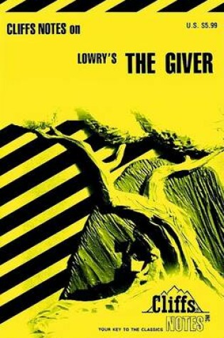 Cover of Cliffsnotes on Lowry's the Giver