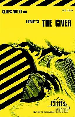 Book cover for Cliffsnotes on Lowry's the Giver