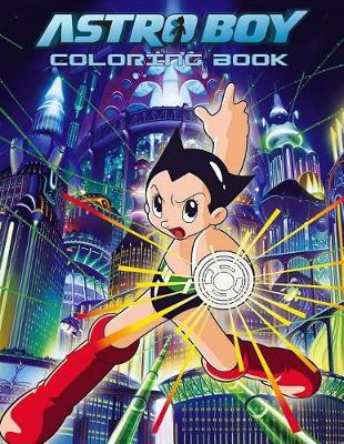 Book cover for Astro Boy Coloring Book