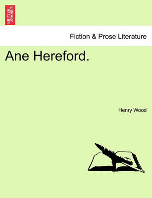 Book cover for Ane Hereford.