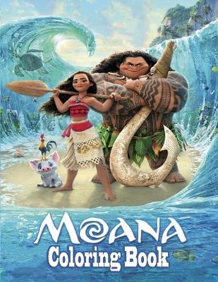 Book cover for Moana Coloring Book
