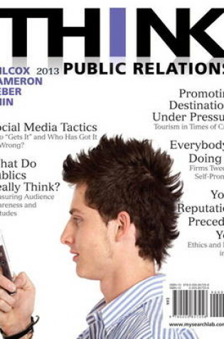 Cover of THINK Public Relations Plus MySearchLab with eText -- Access Card Package