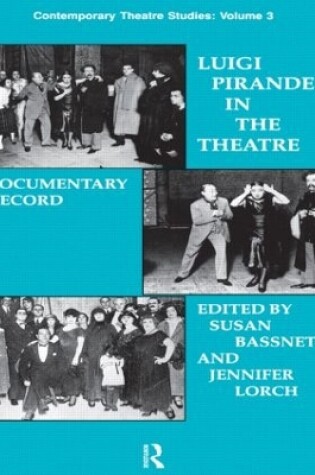 Cover of Luigi Pirandello in the Theatre