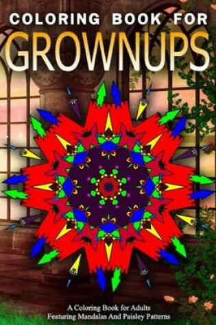 Cover of COLORING BOOKS FOR GROWNUPS - Vol.16