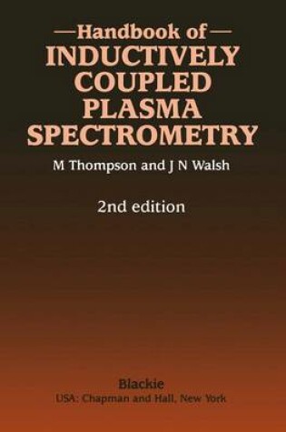 Cover of Handbook of Inductively Coupled Plasma Spectrometry