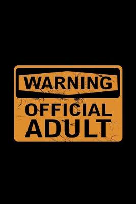 Book cover for Warning Official Adult