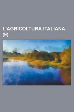 Cover of L'Agricoltura Italiana (9 )