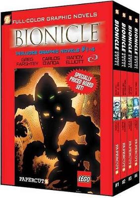 Book cover for Bionicle Boxed Set Vol. #1 - 4