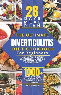 Book cover for The Ultimate Diverticulitis Diet Cookbook for Beginners