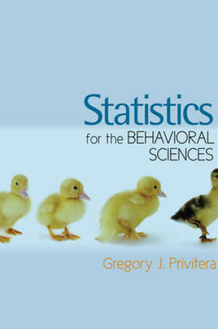 Cover of Statistics for the Behavioral Sciences