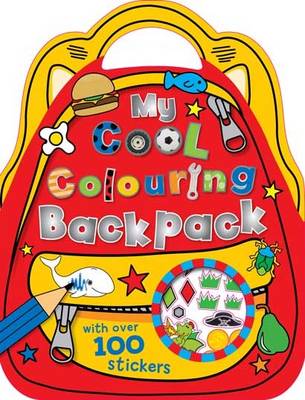 Book cover for My Cool Colouring Backpack (Newsprint)