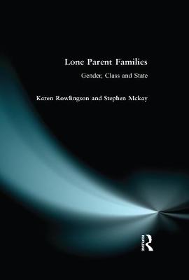 Book cover for Lone Parent Families