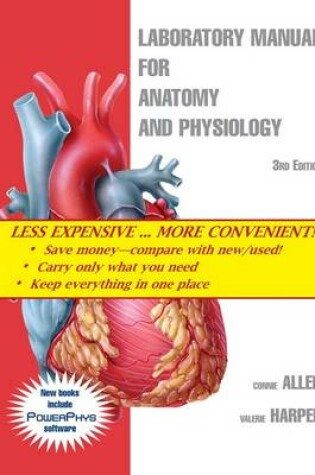 Cover of Laboratory Manual for Anatomy and Physiology 3rd Edition Binder Ready Version