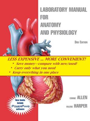 Book cover for Laboratory Manual for Anatomy and Physiology 3rd Edition Binder Ready Version