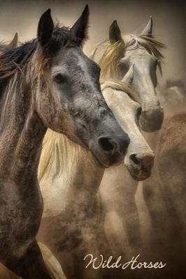 Book cover for Wild Horses - Lined Notebook with Margins