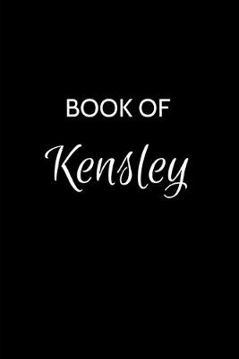 Book cover for Book of Kensley