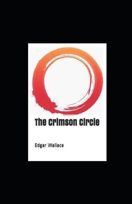 Book cover for The Crimson Circle illustrated