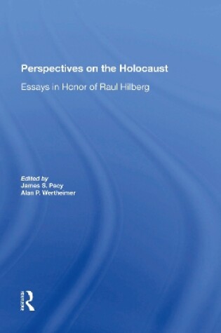 Cover of Perspectives On The Holocaust