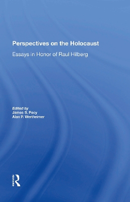 Book cover for Perspectives On The Holocaust