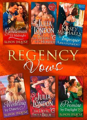 Book cover for Regency Vows