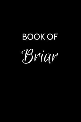 Book cover for Book of Briar