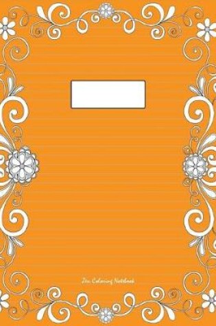 Cover of Zen Coloring Notebook (orange)