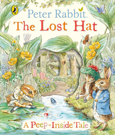 Book cover for Peter Rabbit: The Lost Hat A Peep-Inside Tale
