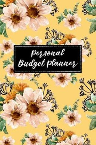 Cover of Personal Budget Planner