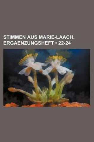 Cover of Stimmen Aus Marie-Laach. Ergaenzungsheft (22-24)