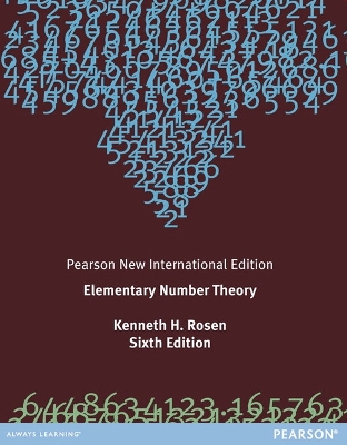 Book cover for Elementary Number Theory: Pearson New International Edition