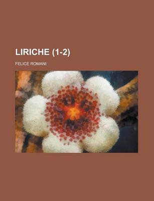 Book cover for Liriche (1-2 )