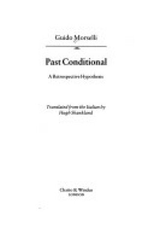 Cover of Past Conditional