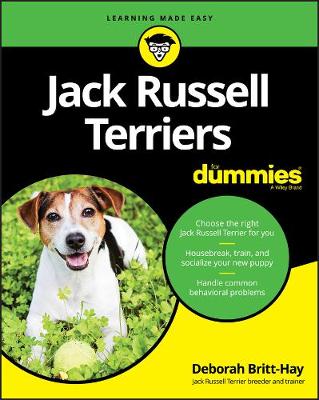 Book cover for Jack Russell Terriers For Dummies