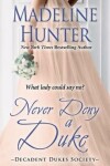 Book cover for Never Deny a Duke
