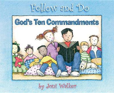 Book cover for God's Ten Commandments - Follow and Do