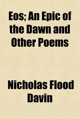 Book cover for EOS; An Epic of the Dawn and Other Poems