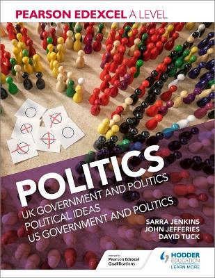 Book cover for Pearson Edexcel A level Politics