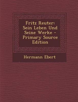 Book cover for Fritz Reuter