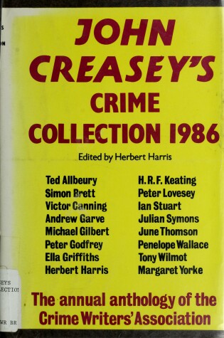 Cover of John Creasey's Crime Collection, 1986