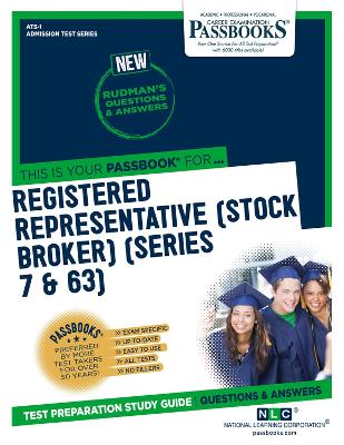 Book cover for Registered Representative (RR) (Stock Broker) (Series 7 & 63) (ATS-1)