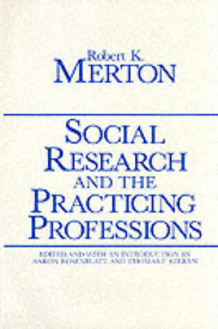 Cover of Social Research and the Practicing