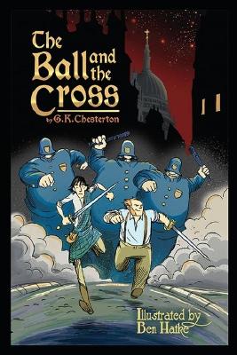 Book cover for The Ball and the Cross "Annotated" Cross-Stitch